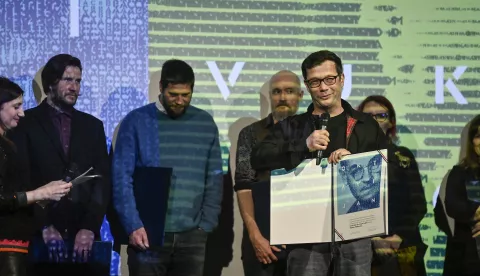 24.03.2025., Zagreb - Dodjela nagrade Oktavijan za najbolje filmove 2024. u organizaciji Hrvatskog drustva filmskih kriticara. Photo: Igor Soban/PIXSELL
