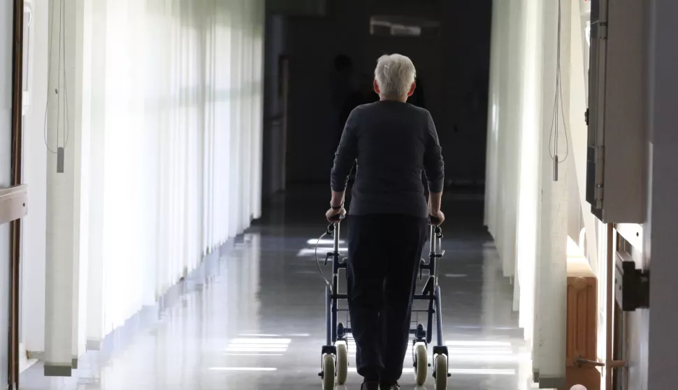 Osijek, 13. 03. 2025, Dom za starije i nemoćne Osijek, Dom umirovljenika, ilustracja, slobodnjak.snimio GOJKO MITIĆ