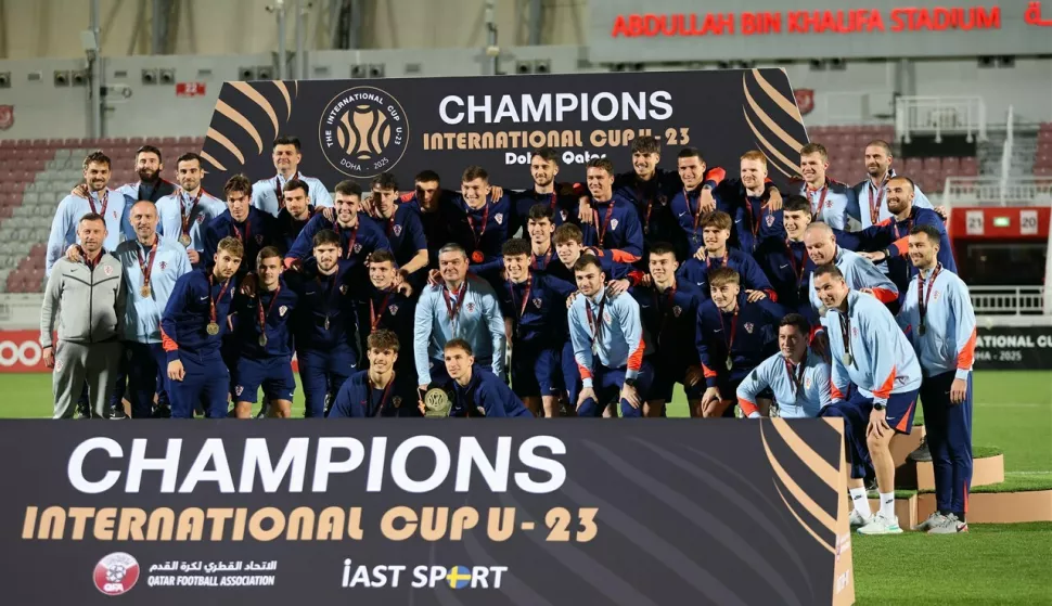 Mlada hrvatska reprezentacija osvojila je turnir u Dohi