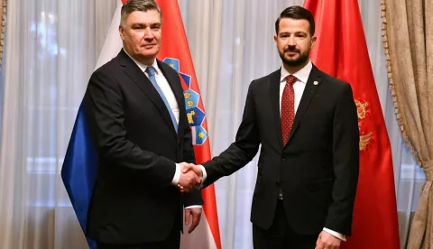 PODGORICA, 26. ožujka 2025. (Hina) – Posjet predsjednika Zorana Milanovića Crnoj Gori na početku njegovog mandata zajednička je poruka dobrosusjedstva u vrijeme "pogoršanih" odnosa dviju zemalja, rekao je u srijedu crnogorski predsjednik Jakov Milatović. 