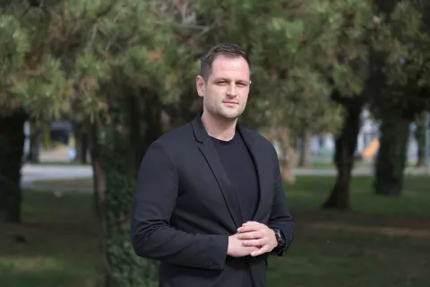 Vukovar, 23. 02. 2024., Filip Susac - zamjenik gradonacelnikaSNIMIO BRUNO JOBST