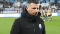 Osijek, 16. 02. 2025, Opus Arena, nogomet, SuprSport HNL 24/25, Osijek - Rijeka, Federico Coppitelli.snimio GOJKO MITIĆ