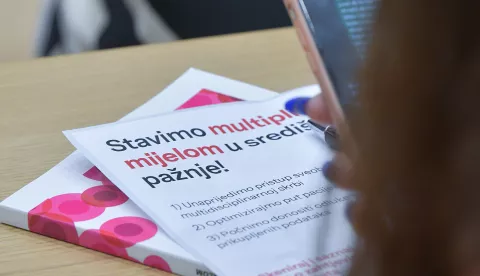 18..06.2024., Zagreb- Predstavljanje rezultata velikog medjunarodnog istrazivanja Economist Impacta "Multipli mijelom u Srednjoj Europi i Baltiku". Photo: Sandra Simunovic/PIXSELL