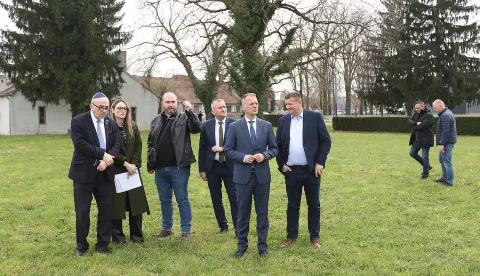 Virovitičko-podravsku županiju posjetio je veleposlanik Države Izrael u Republici Hrvatskoj Gary Korenožujak 2025.