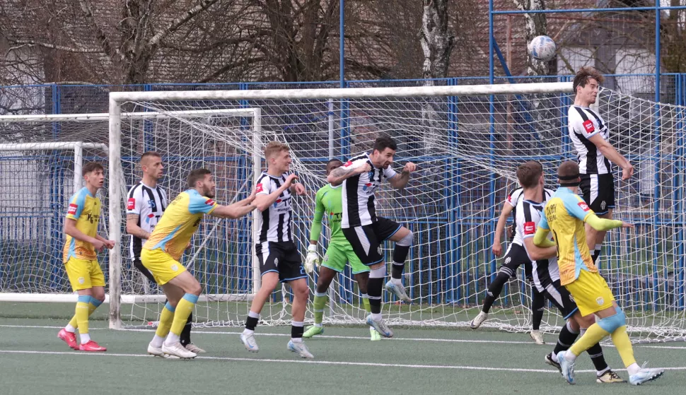 Bijelo Brdo, 29. 03. 2025., Igralište u Bijelom Brdu, BSK - Opatija, SuperSport Prva ligaSNIMIO BRUNO JOBST