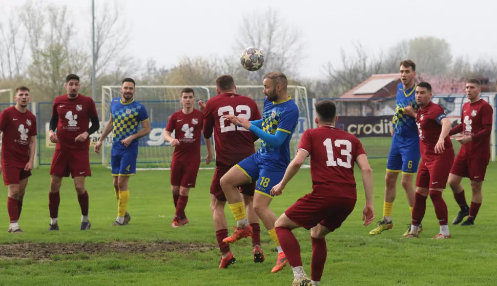 Osijek, 30. 03. 2025, Igralište u Višnjevcu, nogomet, Višnjevac - Darda, MŽNL Osijek - Vinkovci.snimio GOJKO MITIĆ