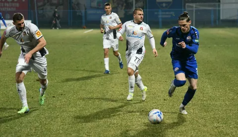 05.03.2025., Koprivnica - SuperSport Hrvatski nogometni kup 2024/2025, cetvrtfinale, NK Slaven belupo - HNK Gorica. Photo: Damir Spehar/PIXSELL/PIXSELL