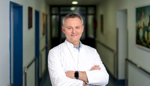 04.07.2023., Zagreb - Prof. dr. sc. Fran Borovecki, specijalist neurolog te subspecijalist neurodegenerativnih bolesti iz KBC-a Zagreb. Photo: Igor Kralj/PIXSELL