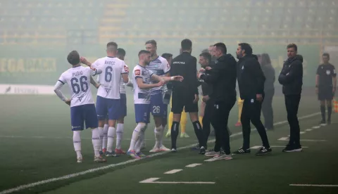 29.03.2025., Pula - Stadion Aldo Drosina, Istra 1961 i Osijek sastali se u 27.kolu SuperSport HNLa. Slavili domacini 2:1. Photo: Sasa Miljevic/PIXSELL