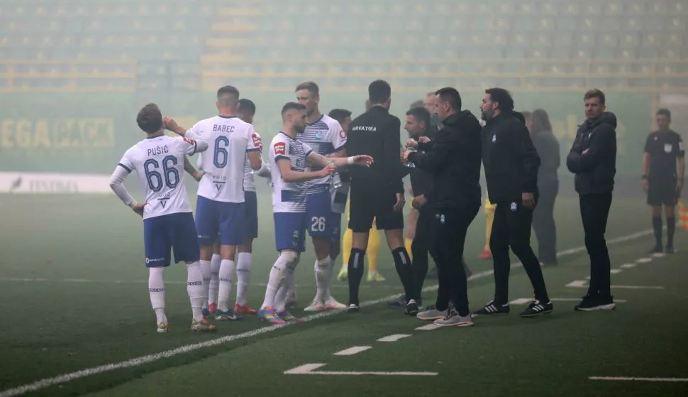 29.03.2025., Pula - Stadion Aldo Drosina, Istra 1961 i Osijek sastali se u 27.kolu SuperSport HNLa. Slavili domacini 2:1. Photo: Sasa Miljevic/PIXSELL