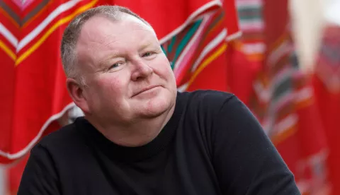 21.04.2023., Zagreb - Paul Bradbury, Englez i turisticki poduzetnikom koji zivi u Hrvatskoj. Photo: Tomislav Miletic/PIXSELL