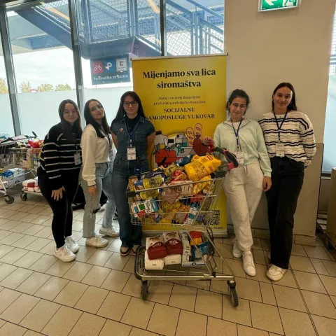 Akcija prikupljanja pomoći za socijalnu samoposlugu u Vukovaru u Kauflandu (prošla akcija u listopadu 2024.)