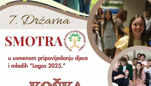 OŠKA - Državna smotra u pripovijedanju djece i mladih organizira se u 12 gradova: Pula, Samobor, Split, Varaždin - Čakovec, Velika Gorica, Virje, Zadar, Zagreb, Pleternica, Koška, Karlovac i Dubrovnik, a voditelji su im majstori pripovjedači. 2025.