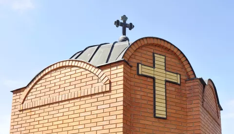 28.06.2012., Borovo Selo - Grob Vukasina Vuleta Soskocanina, cetnickog zapovjednika obrane Borova sela.rPhoto: Goran Ferbezar/PIXSELL