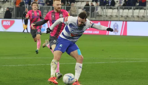 Osijek, 08. 12. 2024, Opus Arena, nogomet, SuperSport HNL 24/25. Osijek - Lokomotiva. Marko Soldo, (149snimio GOJKO MITIĆ