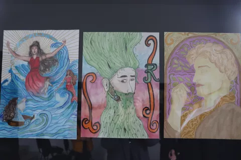 SLAVONSKI BROD - Kuća Brlić domaćin je izložbe učeničkih radova: "Zlatni dodir bajke: Ivana Brlić-Mažuranić u secesiji"7. 4. 2025.