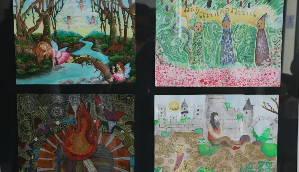 SLAVONSKI BROD - Kuća Brlić domaćin je izložbe učeničkih radova: "Zlatni dodir bajke: Ivana Brlić-Mažuranić u secesiji"7. 4. 2025.