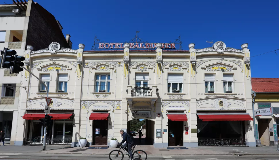 Osijek.13.05.2020.Osjecki hoteli biljeze znatan pad prometa zbog Korona virusaNa fotografiji: Hotel WaldingerFoto:Marko Mrkonjic