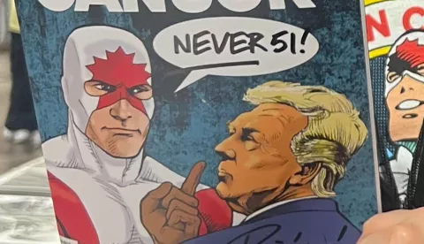 Canuck kontra Trumpa