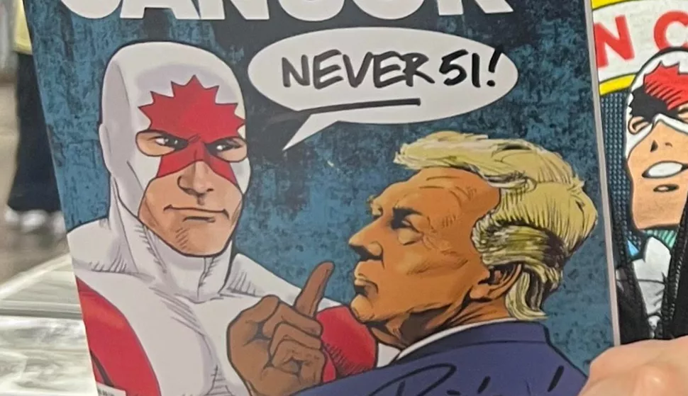 Canuck kontra Trumpa