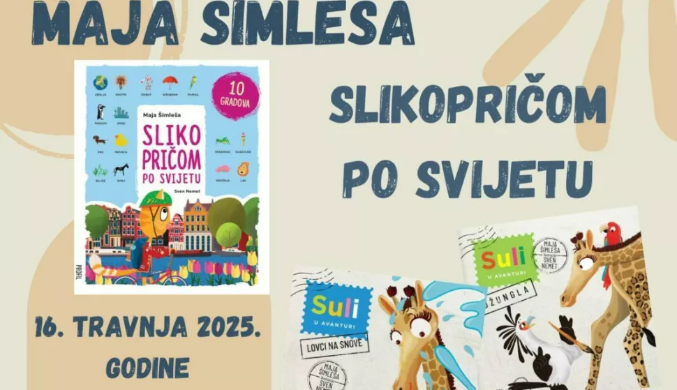 Književni susret za djecu sa spisateljicom Majom Šimleša