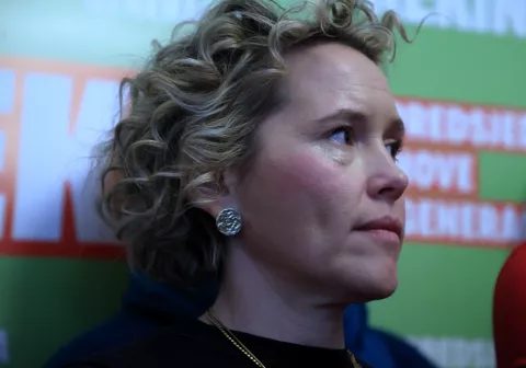 Zagreb.12.12.2024. -Održana je konferencija za medije stranke Možemo,govorile su koordinatorica stranke Sandra Benčić i dr. sc. Ivana Kekin dr. med. kandidatkinja stranke na izborima za predsjednicu Republike Hrvatske, o temi pritisaka na kampanju.foto HINA/ Tomislav Pavlek/ tp