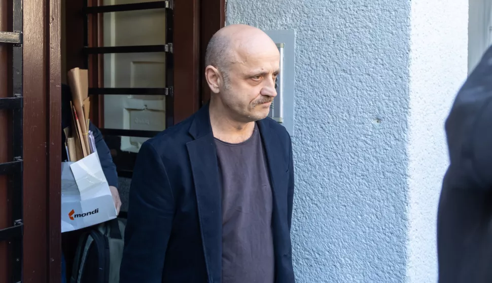 Zagreb, 11.04.2025. - U akciji USKOK-a priveden je Mile Kekin.Na fotografiji Mile Kekin.foto HINA/ Edvard ŠUŠAK/ es