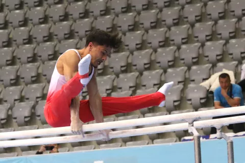 Osijek, 11. 05. 2025, SD Gradski vrt, Dobro World Cup 2025, Osijek. Qulifications day 2. ruče, Jarman Jake.snimio GOJKO MITIĆ