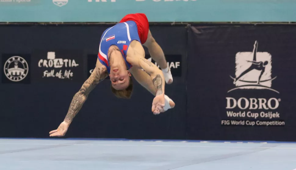 Osijek, 12. 05. 2025, SD Gradski vrt, Dobro World Cup 2025, Osijek. Final day 1. Aurel Benović.snimio GOJKO MITIĆ