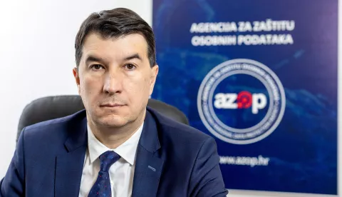 24.01.2023., Zagreb - Zdravko Vukic, ravnatelj Agencije za zastitu osobnih podataka. Photo: Igor Kralj/PIXSELL