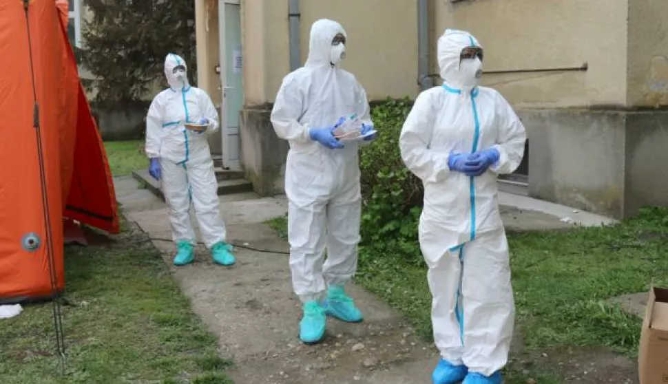 OSIJEK, 26. 03. 2020, KBC OSIJEK, KLINIKA ZA INFEKTOLOGIJU KBC OSIJEK, DR. LJILJANA PERIC I NJENA EKIPA. KORONA VIRUS, COVID-19.snimio GOJKO MITIC