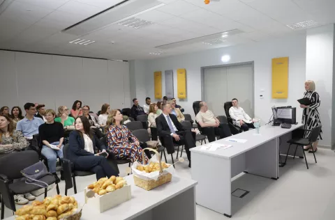 Osijek, 16. 04. 2025., OHBP, simpozij, Svjetski dan glasa, osnaži svoj glas, SNIMIO BRUNO JOBST