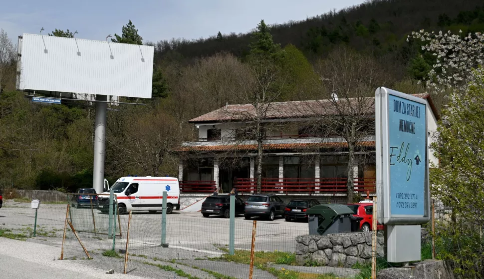 RUPA, 16. 04. 2025. - Rupa, dom za starije i nemoćne Eddy, Vlasnici otišli i napustili korisnike, umirovljenici, stariji ljudi, zbrinjavanje SNIMIO: VEDRAN KARUZA
