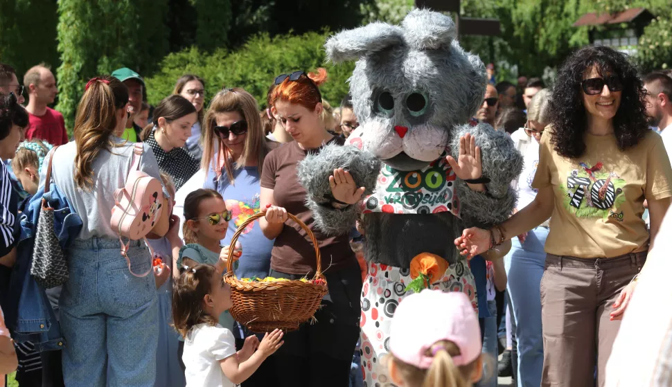 Osijek, 21. 04. 2025, Zoo vrt Osijek, Uskrs u Zoo-u.snimio GOJKO MITIĆ