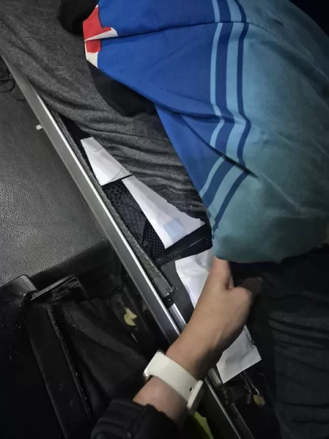 Vozač kamiona ispod madraca skrio 31.300 eura