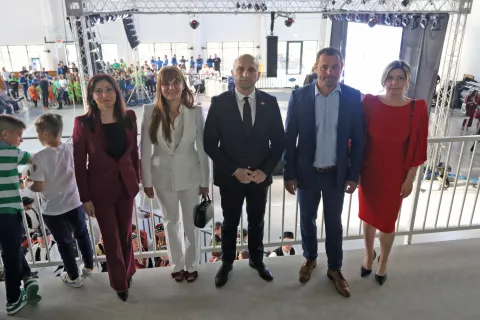 Čepin, 23. 04. 2025, Čepin otvaranje sportske dvorane. Ana Rucner, KUD, i koncert.. Nataša Tramišak,.. Ivan Anušić, Dražen Tonkovac....snimio GOJKO MITIĆ