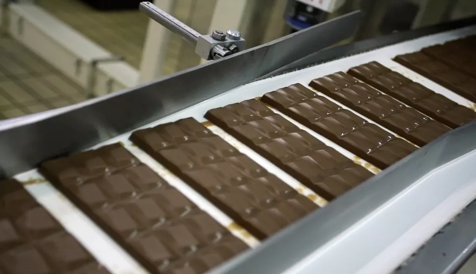 06.10.2014., Zagreb - Modernizirani pogon tvornice Kras za proizvodnju Dorina cokolade.Photo: Borna Filic/PIXSELL