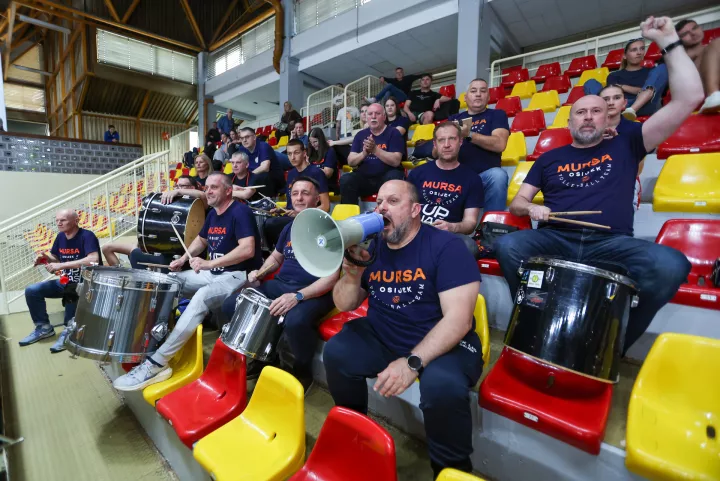 16.04.2025., Zagreb - Dom odbojke na Savi. HAOK Mladost i MOK Mursa. Finalna serija za odbojkaakog prvaka Hrvatske. Photo: Sanjin Strukic/PIXSELL