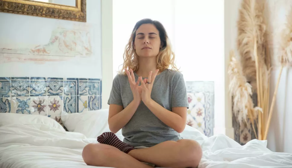 meditacija krevet disanje