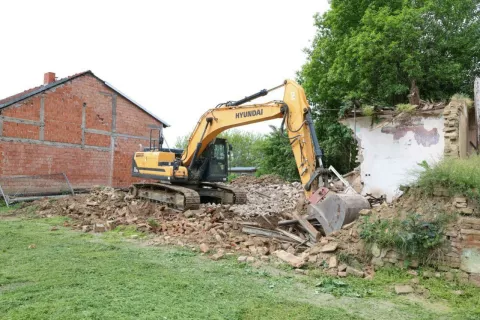 Rušenje Korpare u Sarvašu