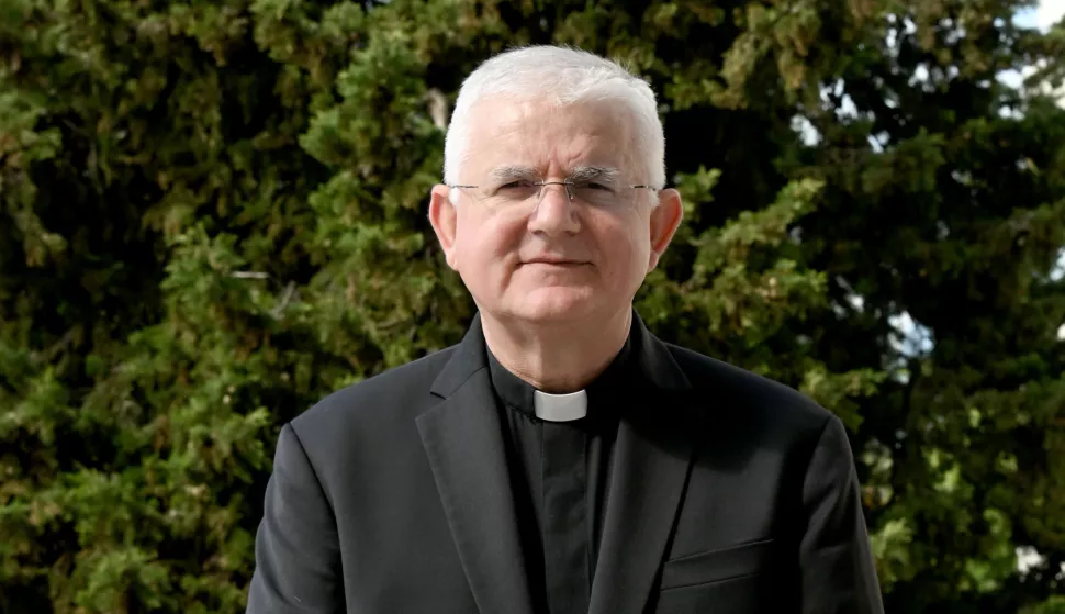 RIJEKA, 24. 04. 2025. - Nadbiskupski dom, nadbiskup Mate Uzinić  SNIMIO: VEDRAN KARUZA 