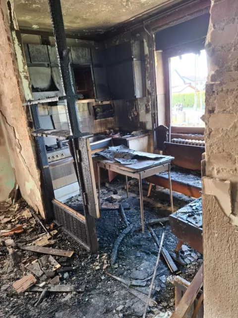 Požar u kući obitelji Horvatić u Višnjevcu sve je u potpunosti uništio