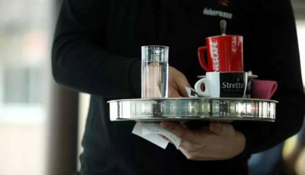 19.02.2018., Zagreb - Posluzivanje kave u kaficu.Photo: Borna Filic/PIXSELL