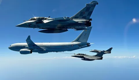 Borbeni avion RafalePripadnici 191. eskadrile lovačkih aviona iz sastava Hrvatskog ratnog zrakoplovstva sudjelovali su s pripadnicima Francuskih zračnih i svemirskih snaga u aktivnosti PEGASE 25 koja se 29. i 30. travnja 2025. godine provodi u hrvatskom zračnom prostoru