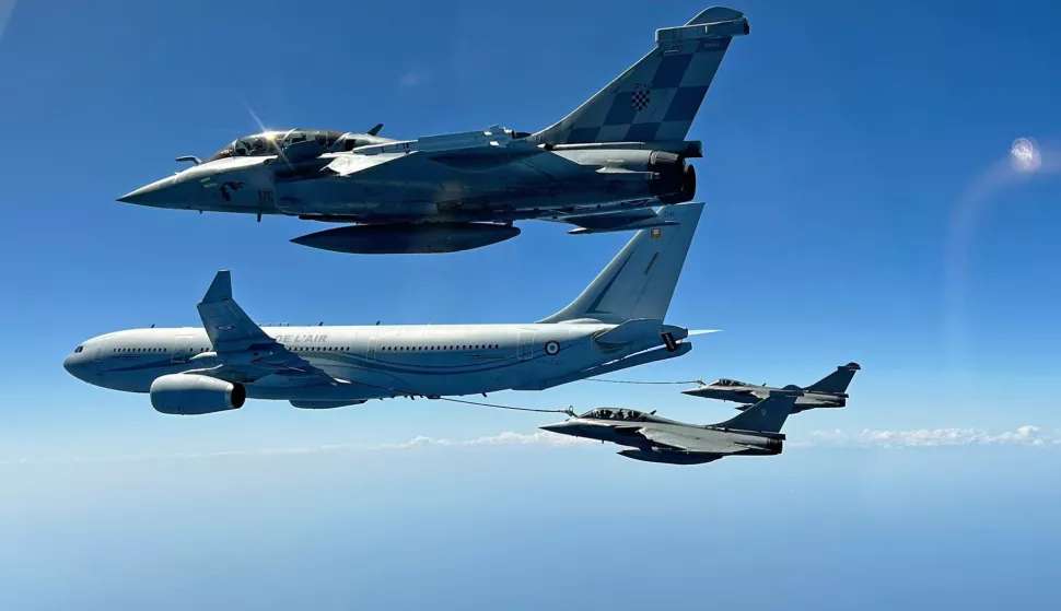 Borbeni avion RafalePripadnici 191. eskadrile lovačkih aviona iz sastava Hrvatskog ratnog zrakoplovstva sudjelovali su s pripadnicima Francuskih zračnih i svemirskih snaga u aktivnosti PEGASE 25 koja se 29. i 30. travnja 2025. godine provodi u hrvatskom zračnom prostoru