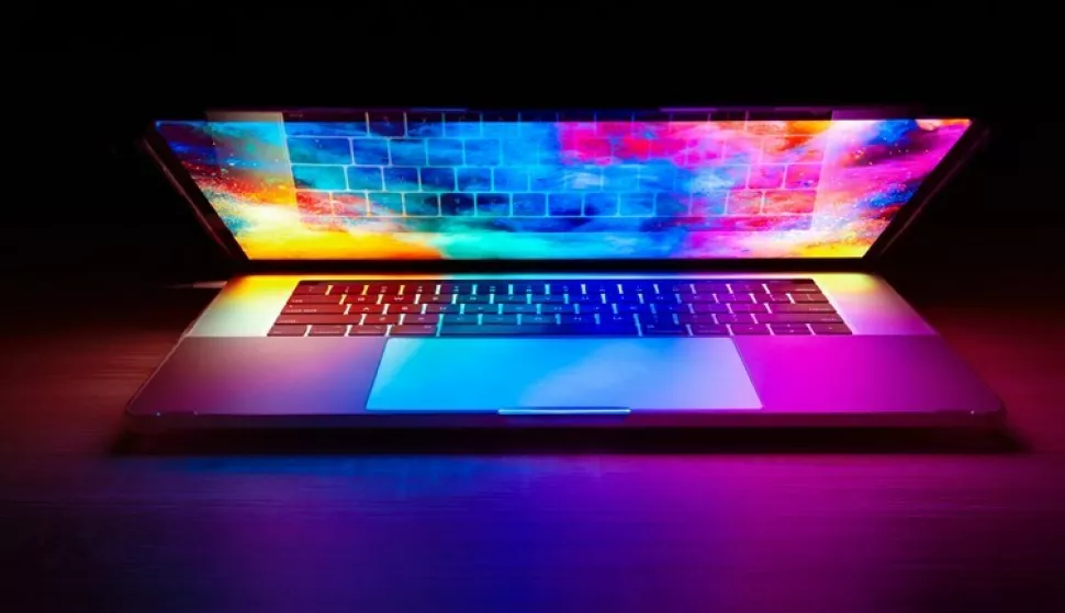 Online prijevare, ilustracija, internet, laptop