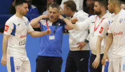 Osijek, 28. 03. 2025, SD Zrninjevac, Osijek Kandit - Novo vrijeme (Makarska), 17. kolo SuperSport HMNL. Carmine Tarantino, trener Osijek Kandita.snimio GOJKO MITIĆ