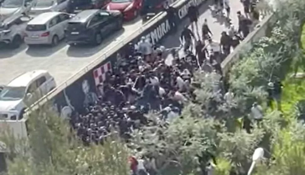 Tučnja navijača, Split, Torcida, BBB