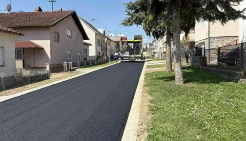 NAŠICE - Sportska ulica u Našicama, snimljeno u svibnju 2025. USTUPLJENA FOTOGRAFIJA