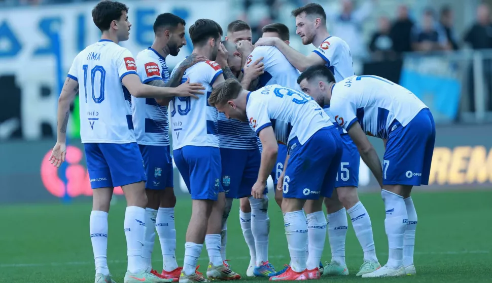 27.04.2025., stadion Opus Arena, Osijek - SuperSport HNL, 32. kolo, NK Osijek - HNK Hajduk Photo: Davor Javorovic/PIXSELL